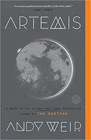 Book cover for "Artemis" by Andy Weir