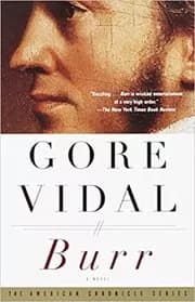 Book cover for "Burr" by Gore Vidal