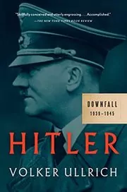 Book cover for "Hitler" by Volker Ullrich