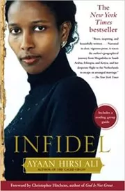 Book cover for "Infidel" by Ayaan Hirsi Ali