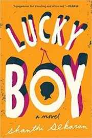 Book cover for "Lucky Boy" by Shanthi Sekaran
