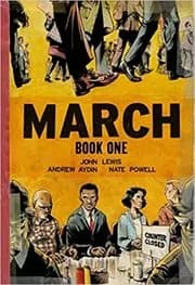 Book cover for "March" by John Lewis