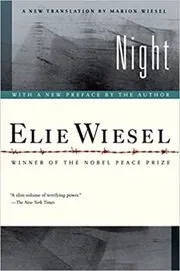 Book cover for "Night" by Elie Wiesel