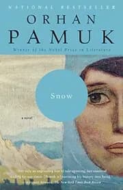 Book cover for "Snow" by Orhan Pamuk