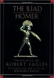 Book cover for "The Iliad" by Homer