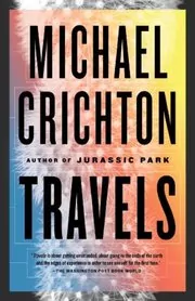 Book cover for "Travels" by Michael Crichton