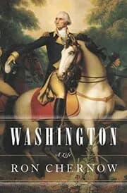 Book cover for "Washington" by Ron Chernow