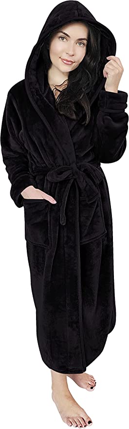 Plush Long Bathrobe